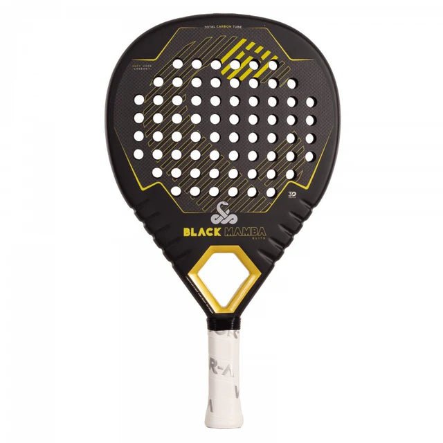 Cargue la imagen en el visor de la galería, VIBOR-A BLACK MAMBA ÉLITE 3K PADEL RACKET
