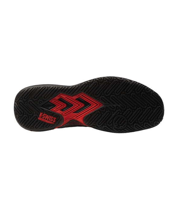 K-Swiss Ultra Court Padel Black/Red 2025 Sanyo Padel Shoes Padel Shoes K-Swiss