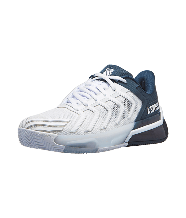K-Swiss Ultrashot 4 White/Stargazer/Gray Blaze 2025 Padel Shoes Padel Shoes K-Swiss