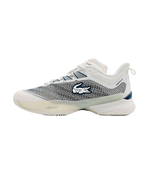 Lacoste AG-LT23 Ultra White/Navy 2025 Padel Shoes Padel Shoes Lacoste