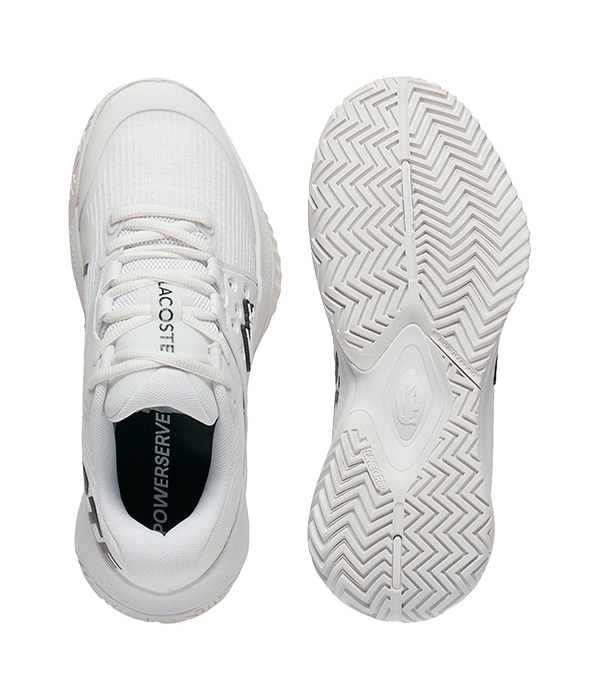 Lacoste Power Serve White 2025 Padel Shoes Padel Shoes Lacoste