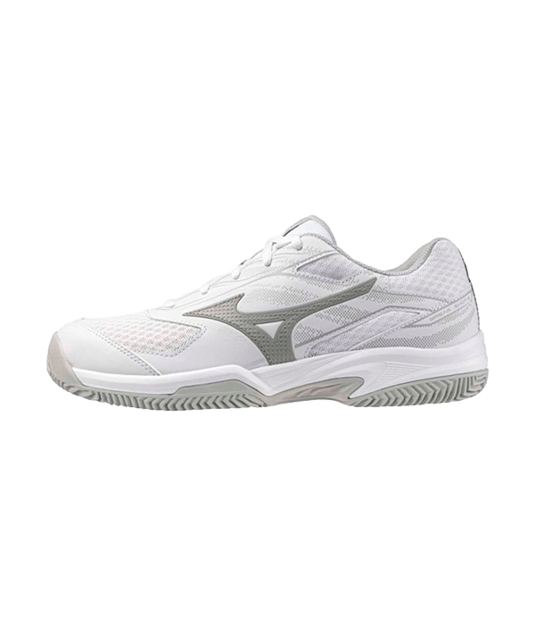 Mizuno Break Shot 5 CC White/Grey Women 2025 Padel Shoes Padel Shoes Mizuno