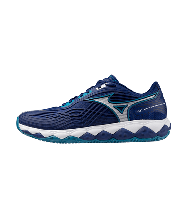Mizuno Wave Enforce Tour 2 Clay Blue/White 2025 Padel Shoes Padel Shoes Mizuno