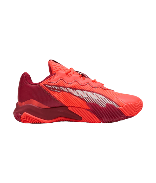 Puma Nova Elite Red/Dark crimson/White 2025 Padel Shoes Padel Shoes Puma