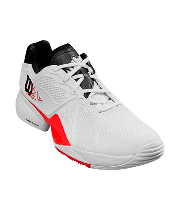 Wilson Bela Tour White/Infrared/Black 2024 Padel Shoes Zapatillas Wilson 40 2/3
