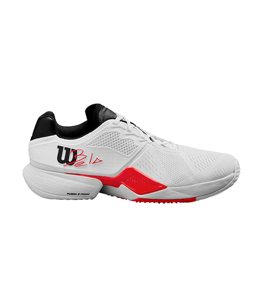 Wilson Bela Tour White/Infrared/Black 2024 Padel Shoes Zapatillas Wilson 40